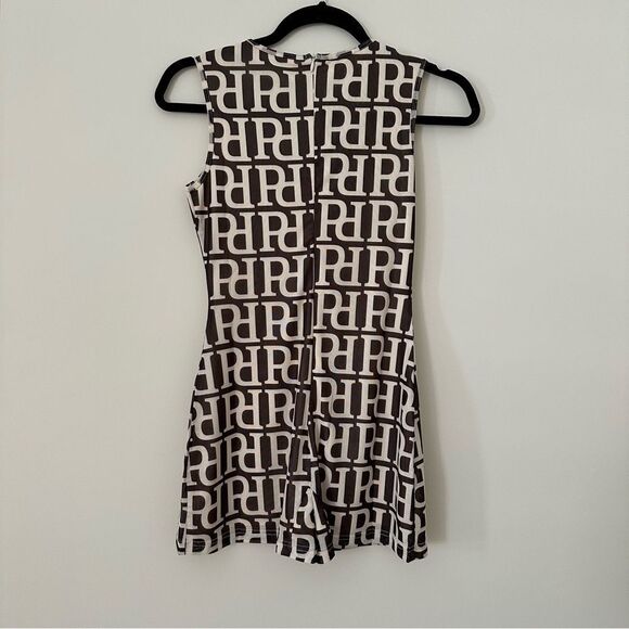 NWT Peppermayo morning logo peace jumpsuit in chocolate and cream - Picture 10 of 12